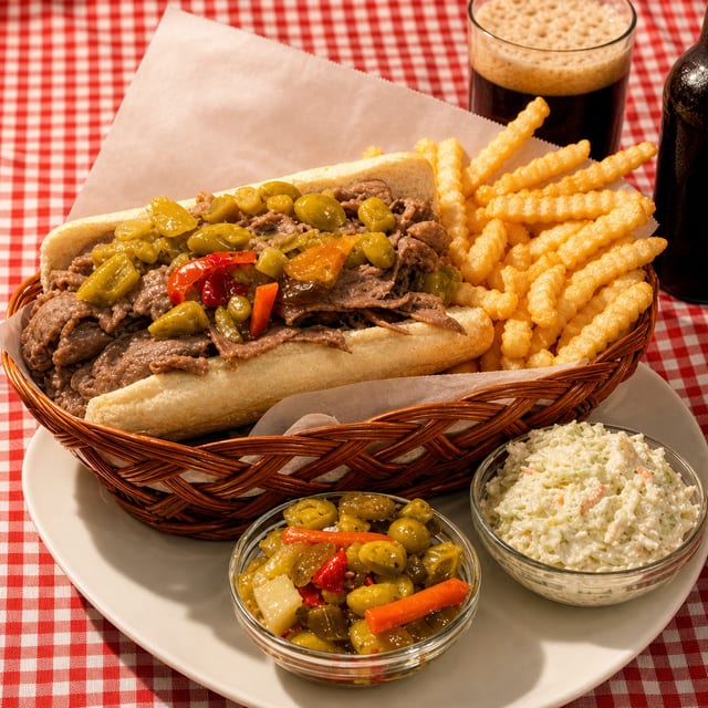 BBQ Beef Sandwich.