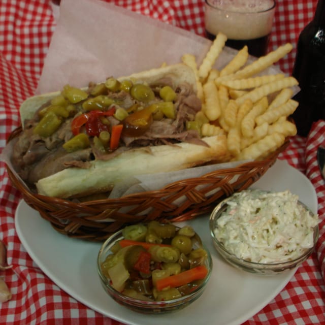 BBQ Beef Sandwich.