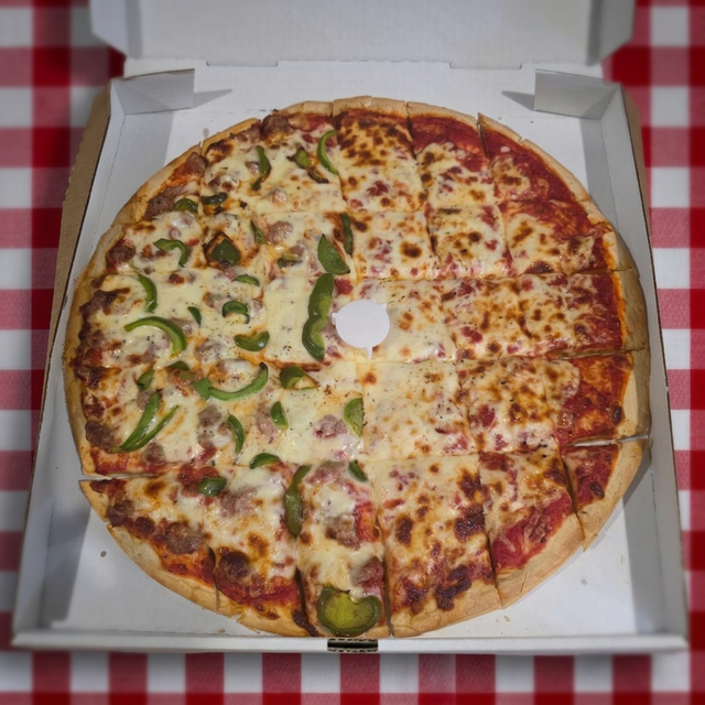 18 Inch Pizza.